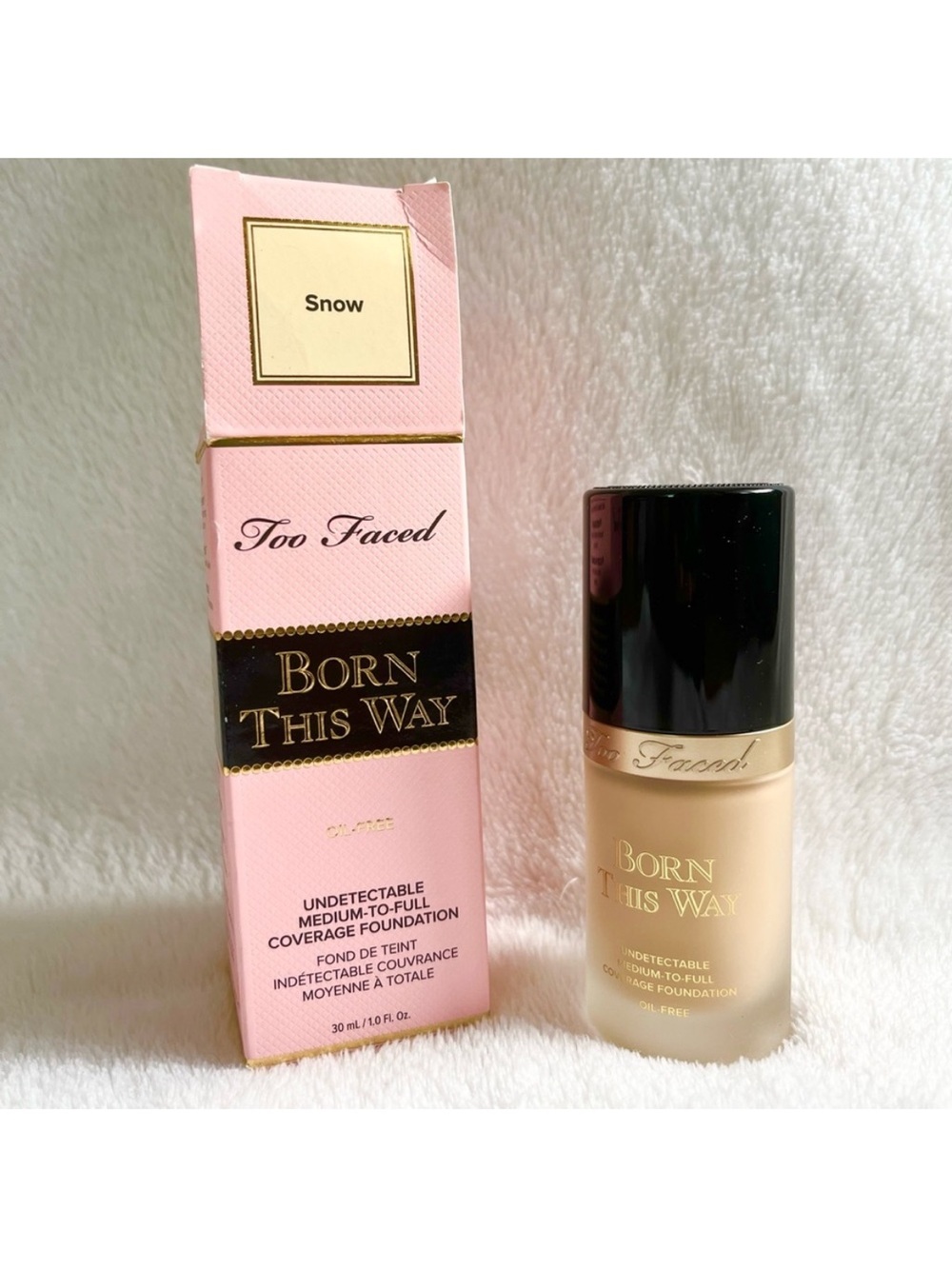 Too Faced Born This Way Oil Free Foundation 1 oz / 30 ml #SNOW
